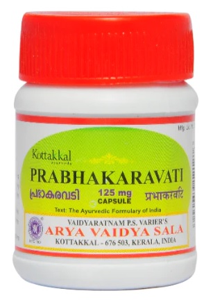 Kottakkal Ayurveda Prabhakaravati Capsule - 30 Caps